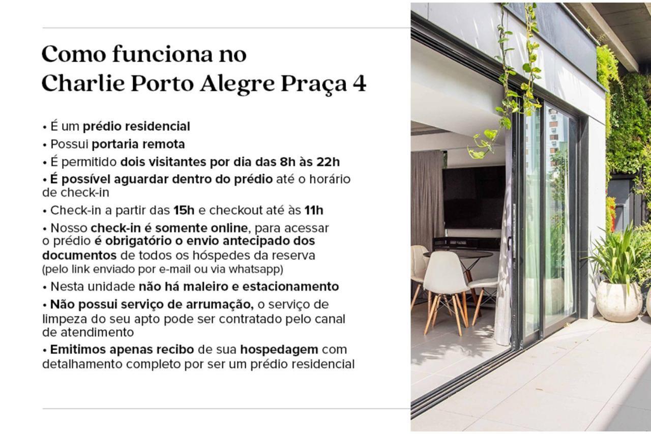 Charlie Porto Alegre Praca 4 아파트 외부 사진